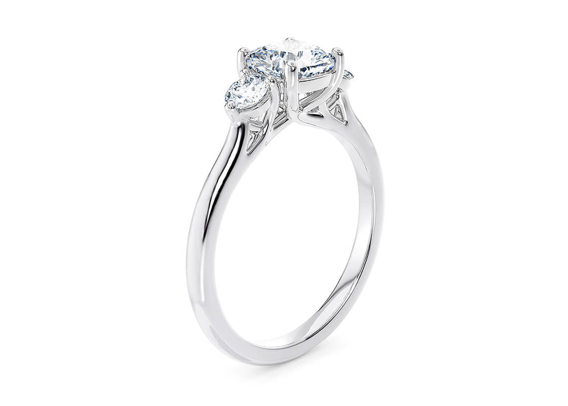 Customisable Cushion Cut Moissanite 18k Solid Yellow/White Gold or 950 Platinum