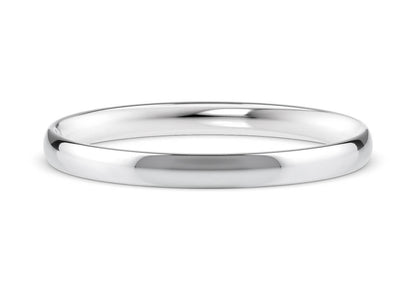 Traditional Court Classic Wedding Ring Solid 18k Yellow/White Gold or 950 Platinum