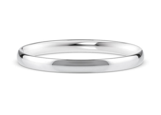 Traditional Court Classic Wedding Ring Solid 18k Yellow/White Gold or 950 Platinum