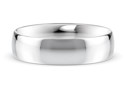 Traditional Court Classic Wedding Ring Solid 18k Yellow/White Gold or 950 Platinum