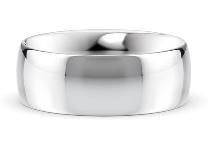 Traditional Court Classic Wedding Ring Solid 18k Yellow/White Gold or 950 Platinum